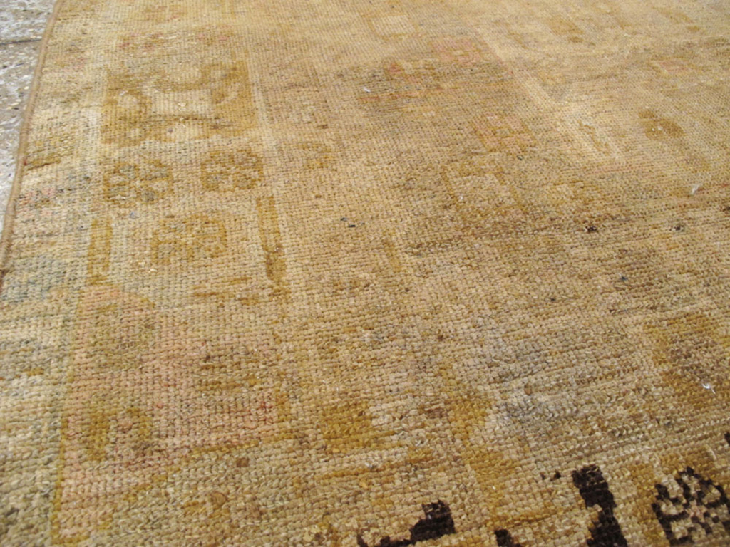 Vintage Persian Malayer Rug, No.21635 - Staging