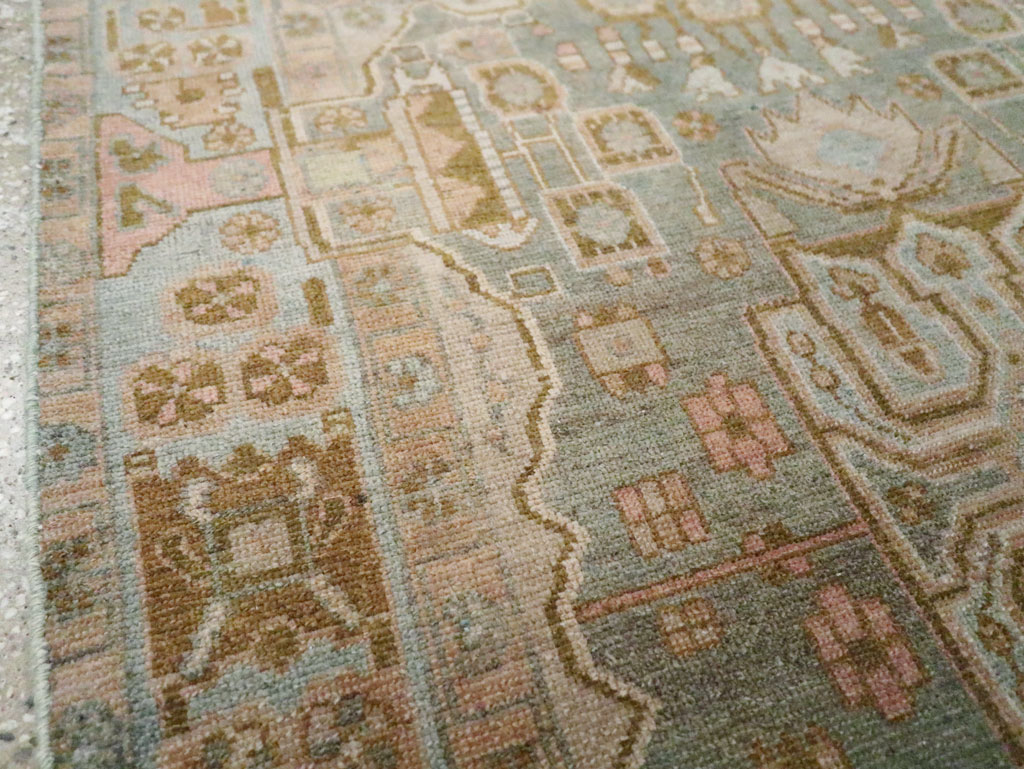Vintage Persian Malayer Rug, No.21636 - Staging