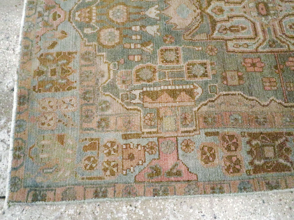 Vintage Persian Malayer Rug, No.21636 - Staging