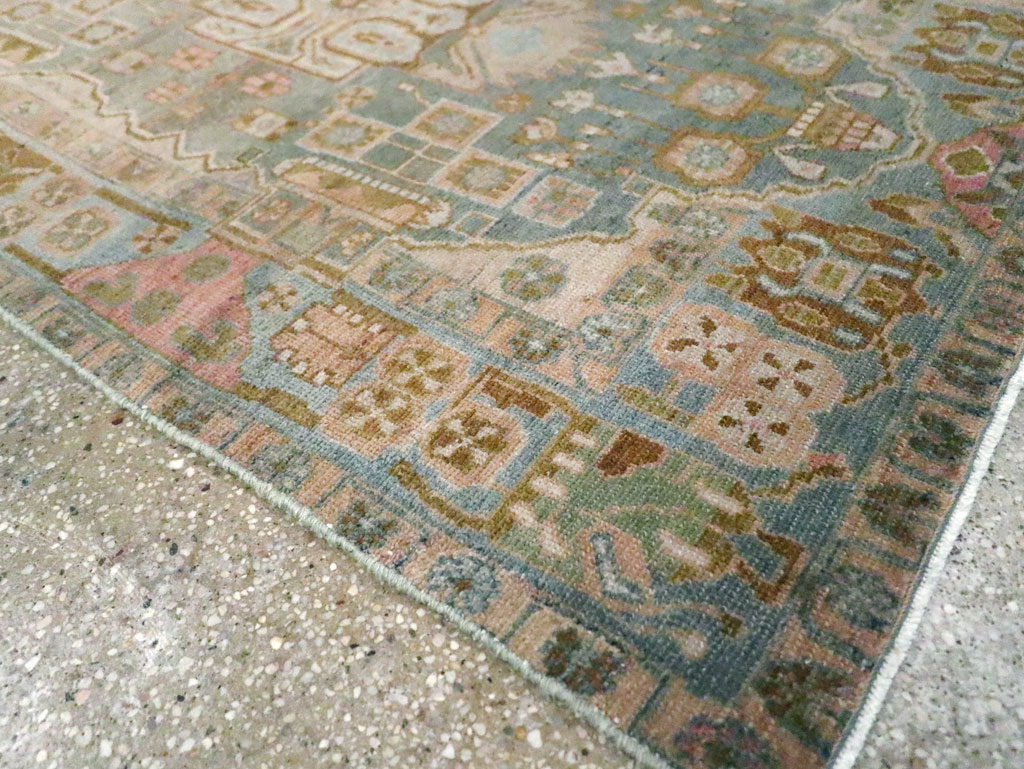 Vintage Persian Malayer Rug, No.21636 - Staging