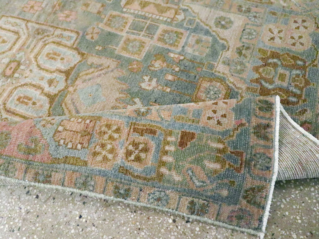 Vintage Persian Malayer Rug, No.21636 - Staging