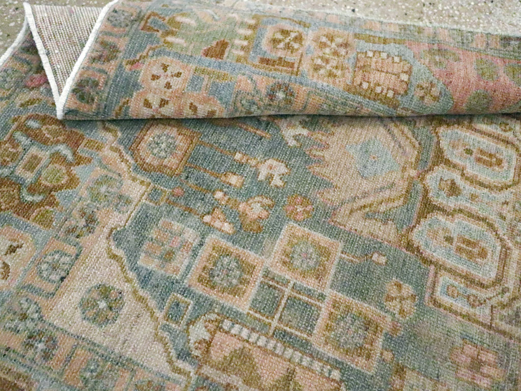 Vintage Persian Malayer Rug, No.21636 - Staging