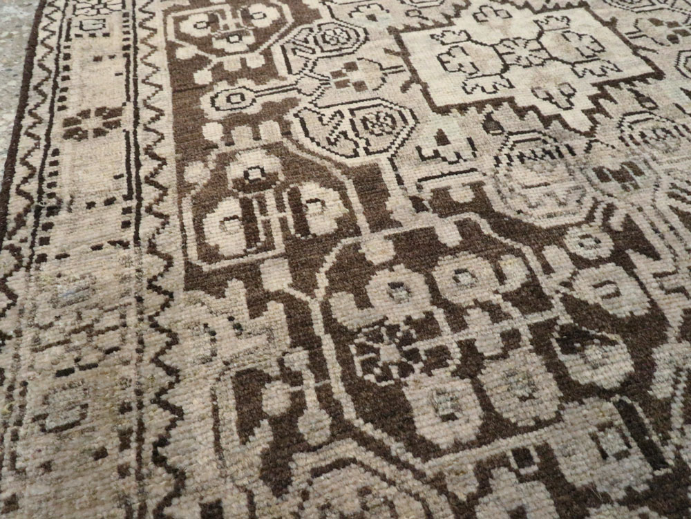 Vintage Persian Malayer Rug, No.21641 - Staging