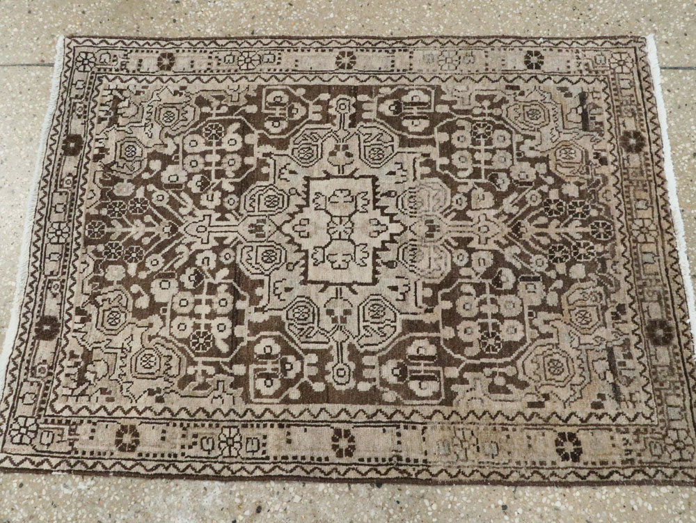 Vintage Persian Malayer Rug, No.21641 - Staging