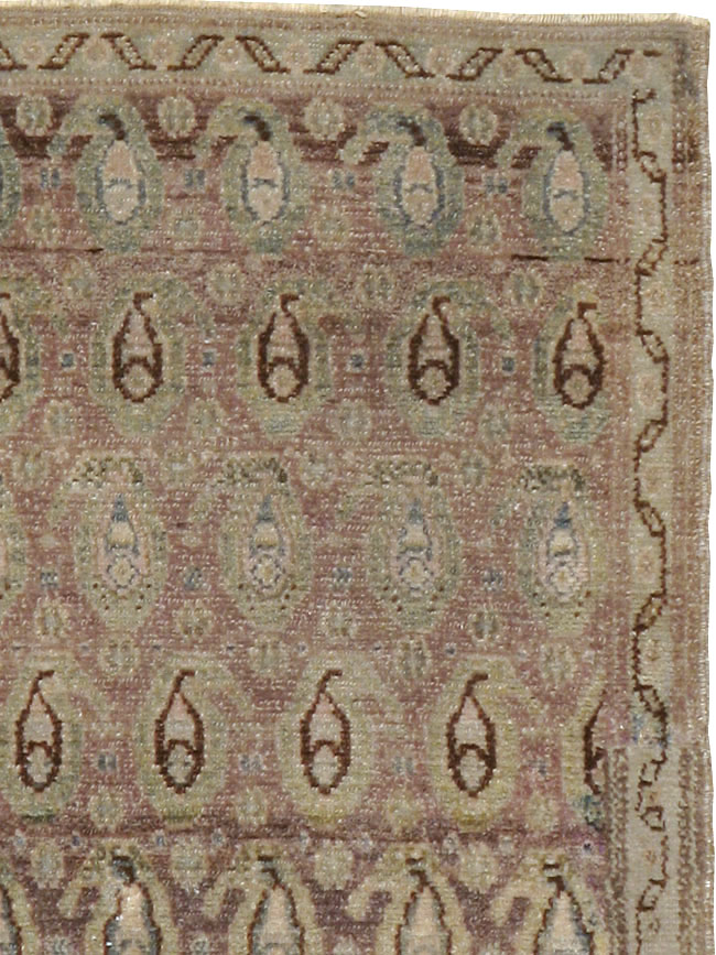 Vintage Persian Malayer Rug, No.21647 - Staging