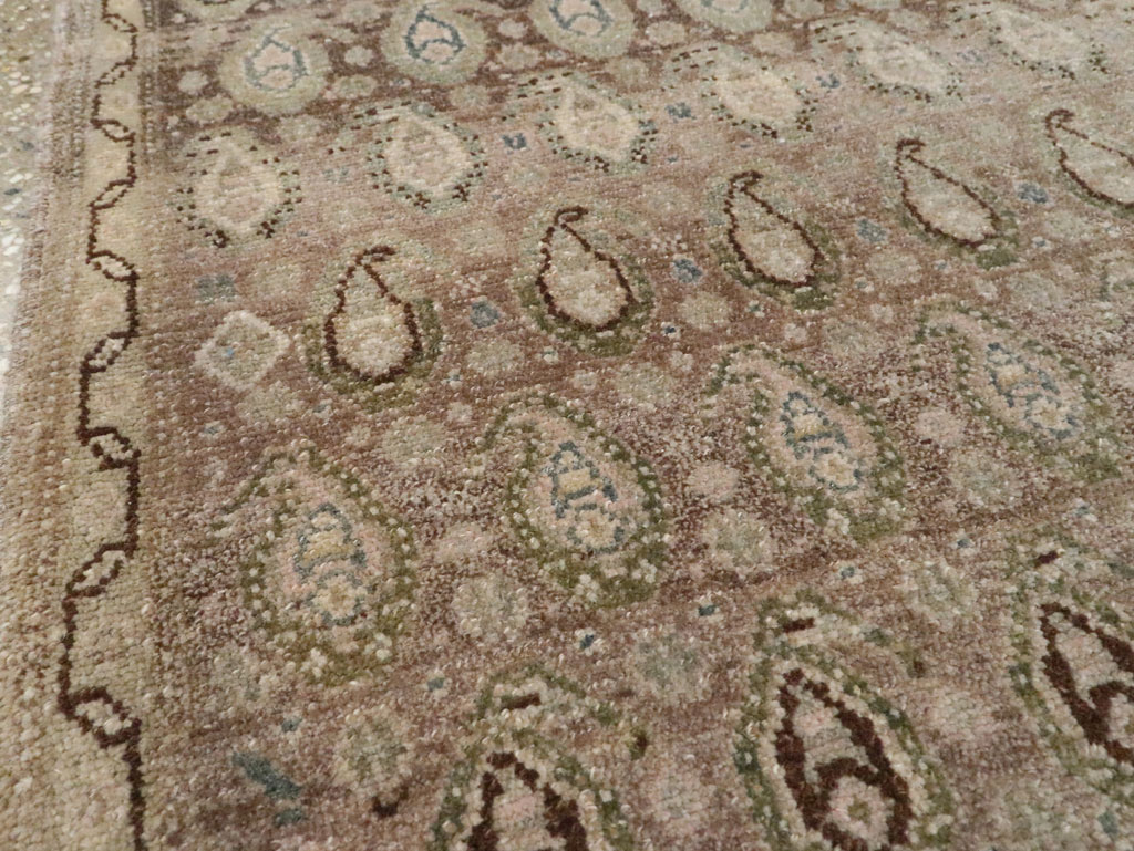 Vintage Persian Malayer Rug, No.21647 - Staging