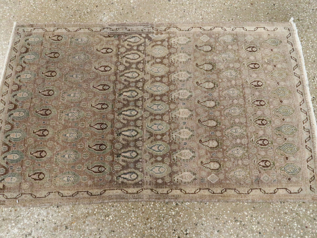 Vintage Persian Malayer Rug, No.21647 - Staging