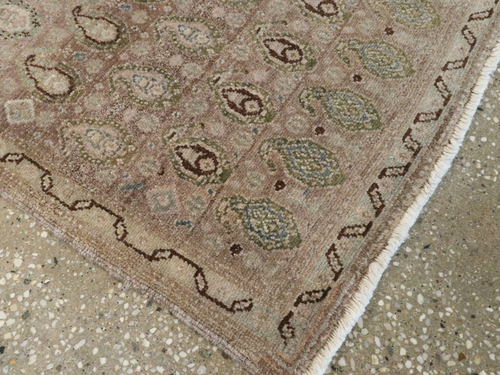 Vintage Persian Malayer Rug, No.21647 - Staging