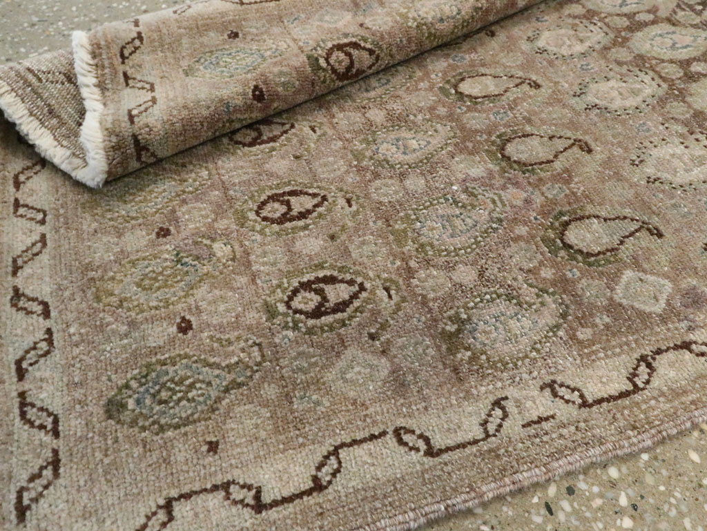 Vintage Persian Malayer Rug, No.21647 - Staging