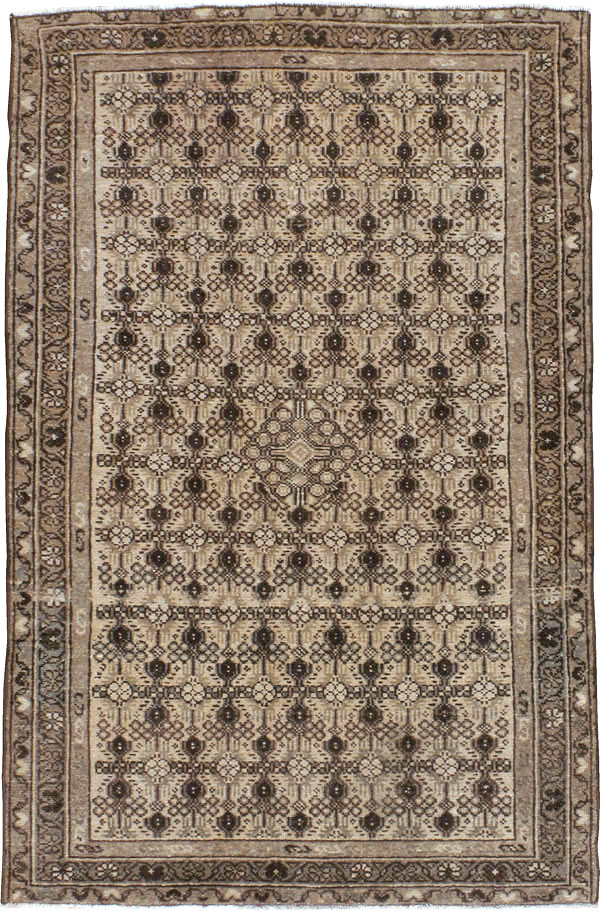 Vintage Persian Malayer Rug, No.21650 - Staging