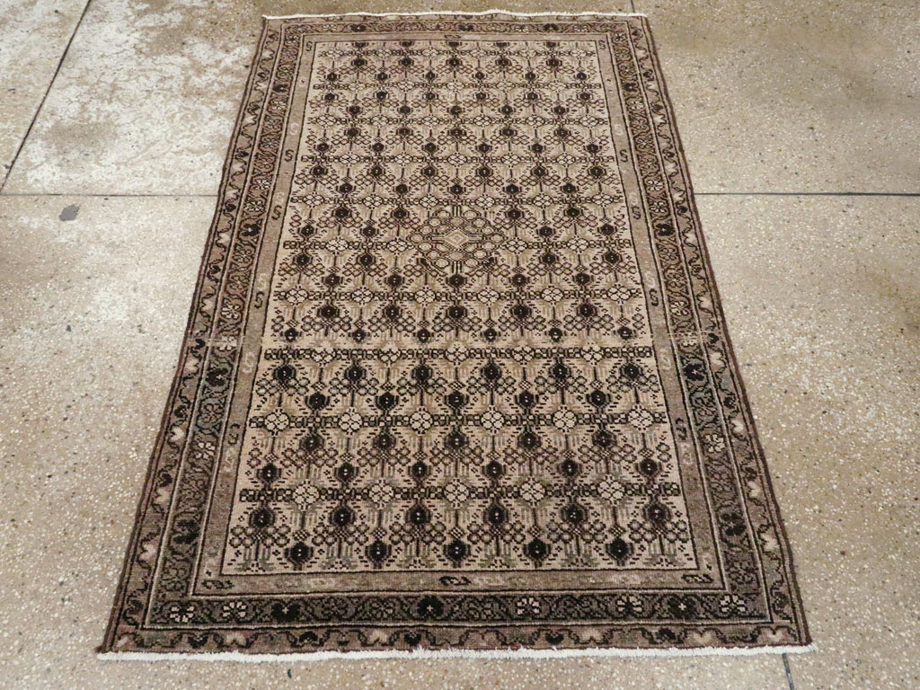 Vintage Persian Malayer Rug, No.21650 - Staging