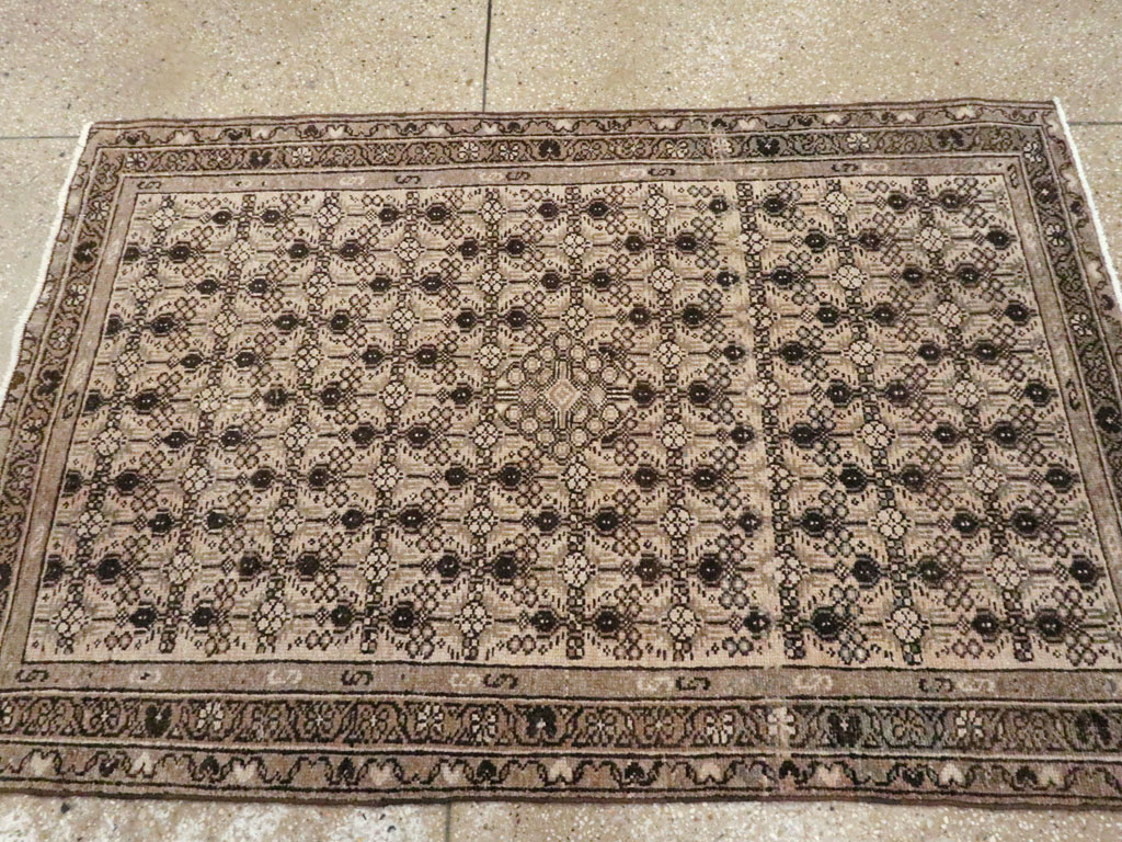 Vintage Persian Malayer Rug, No.21650 - Staging