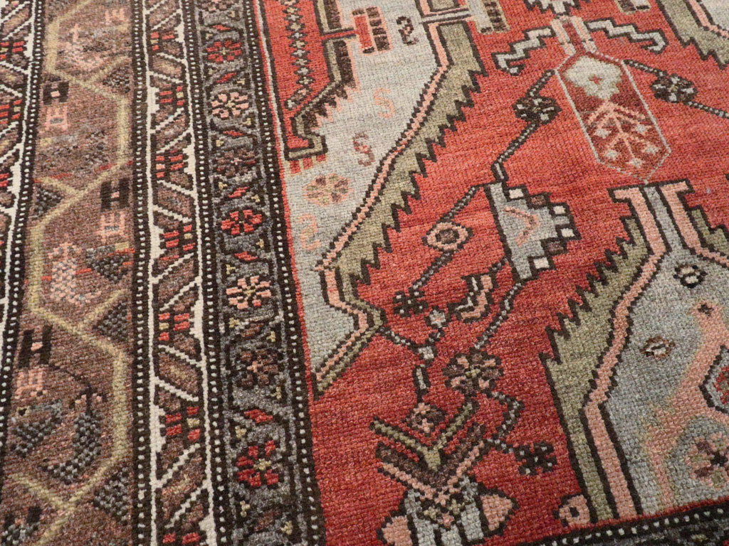 Vintage Persian Malayer Rug, No.21653 - Staging