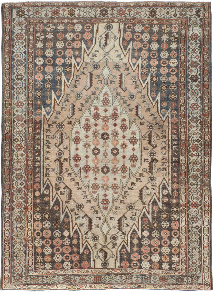 Antique Persian Malayer Rug, No.21655 - Staging