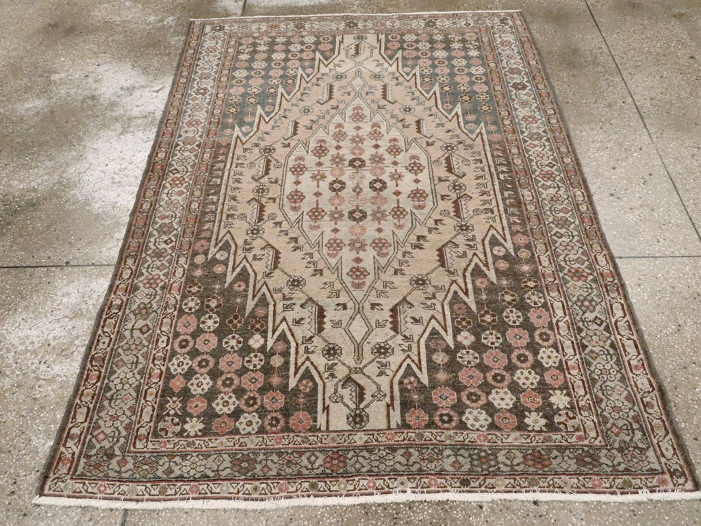 Antique Persian Malayer Rug, No.21655 - Staging