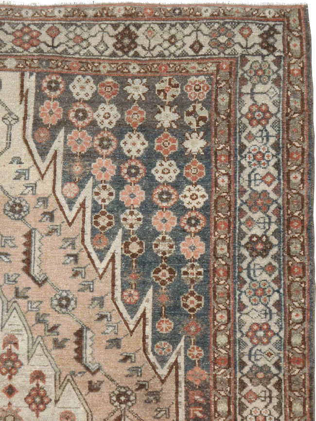 Antique Persian Malayer Rug, No.21655 - Staging