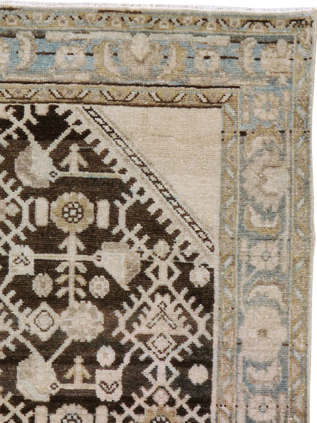 Vintage Persian Malayer Rug, No.21656 - Staging