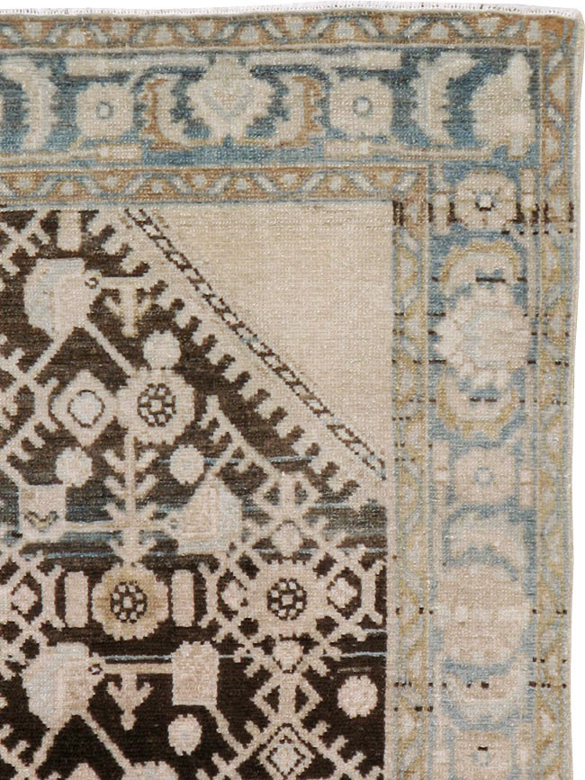 Vintage Persian Malayer Rug, No.21656 - Staging