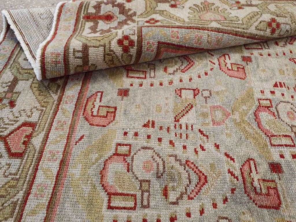 Vintage Persian Malayer Rug, No.21657 - Staging