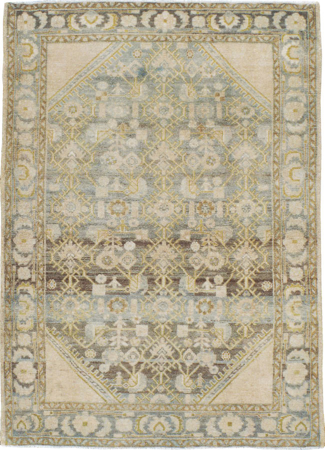 Vintage Persian Malayer Rug, No.21658 - Staging