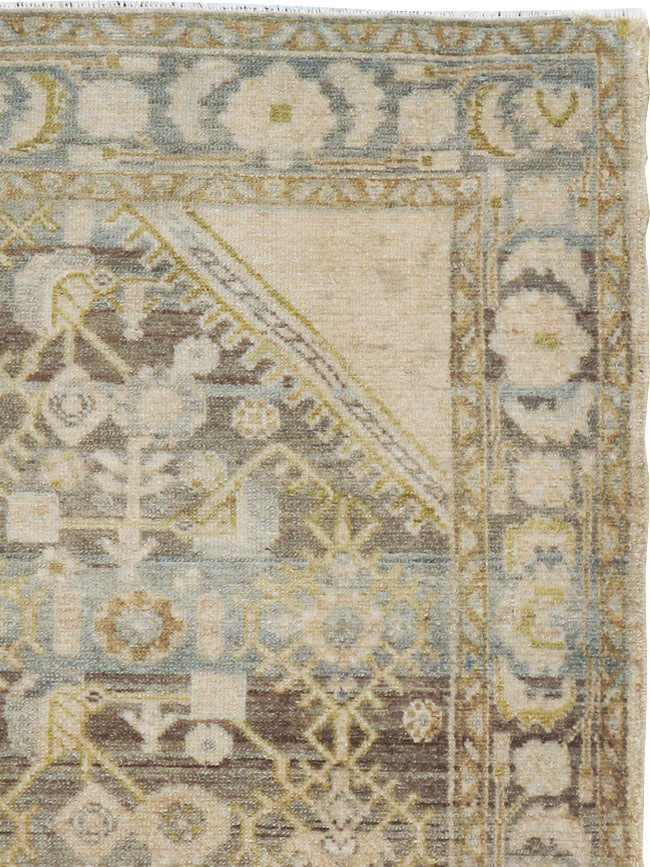 Vintage Persian Malayer Rug, No.21658 - Staging