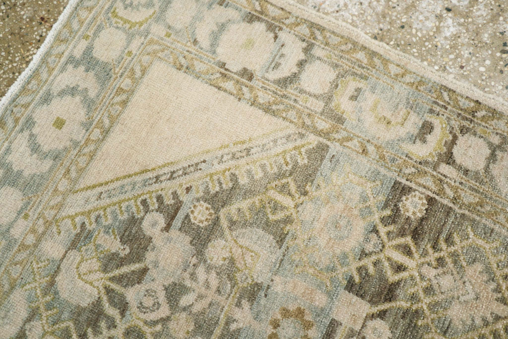 Vintage Persian Malayer Rug, No.21658 - Staging