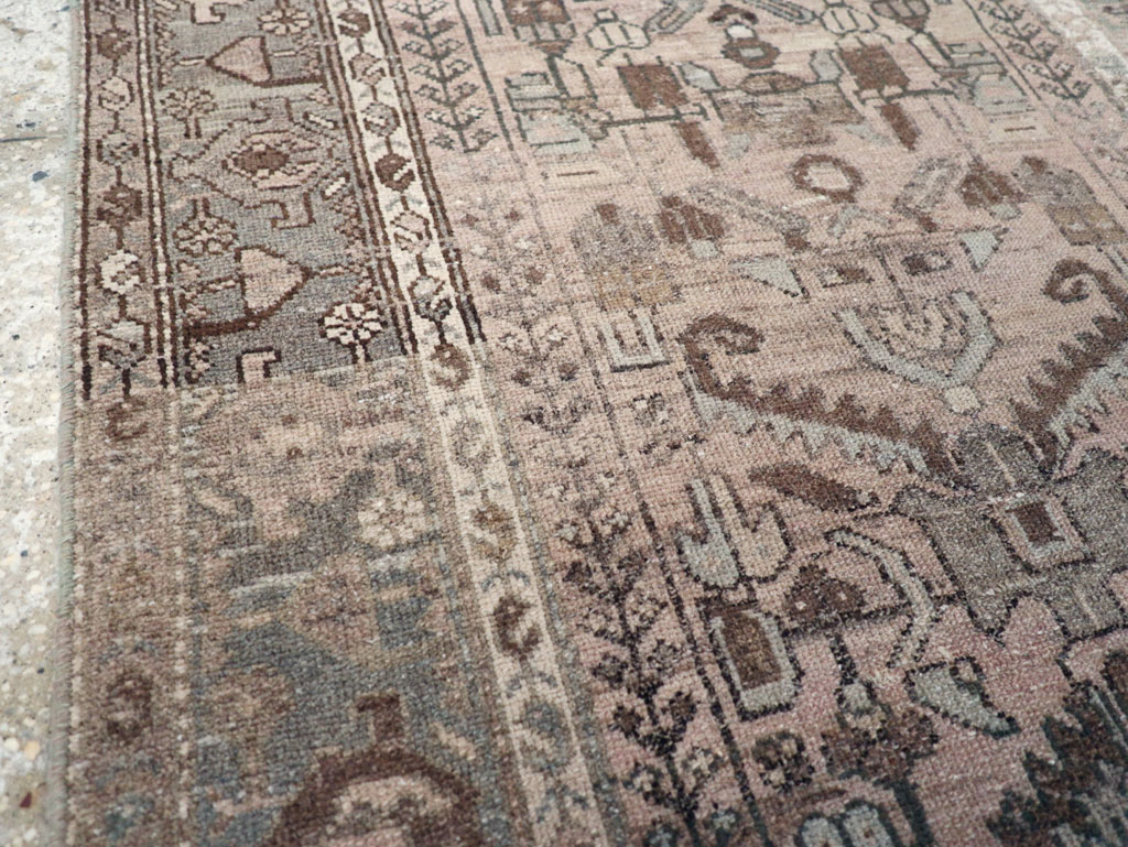 Vintage Persian Malayer Rug, No.21660 - Staging