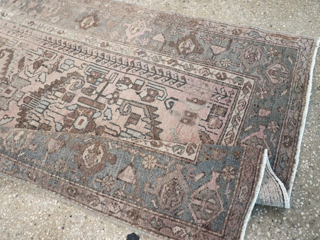Vintage Persian Malayer Rug, No.21660 - Staging