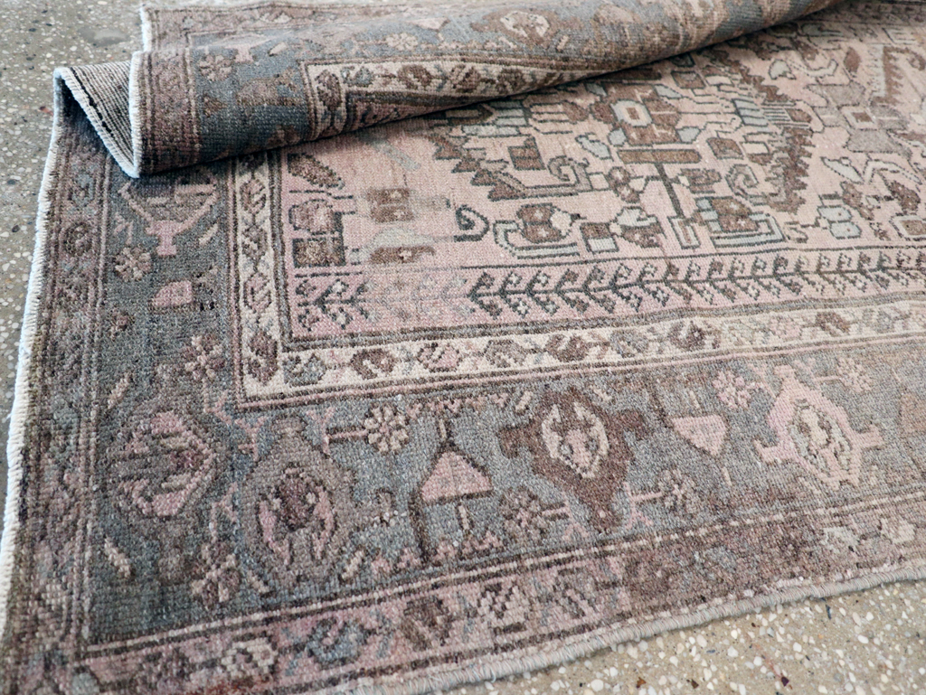 Vintage Persian Malayer Rug, No.21660 - Staging