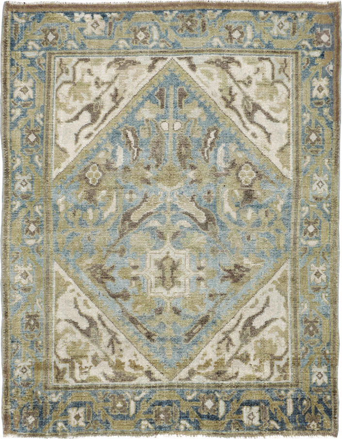 Vintage Persian Malayer Rug, No.21664 - Staging