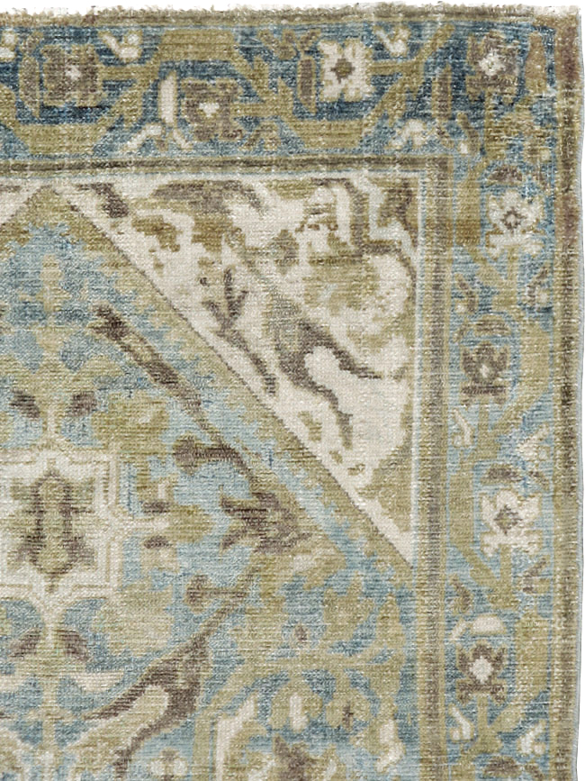Vintage Persian Malayer Rug, No.21664 - Staging