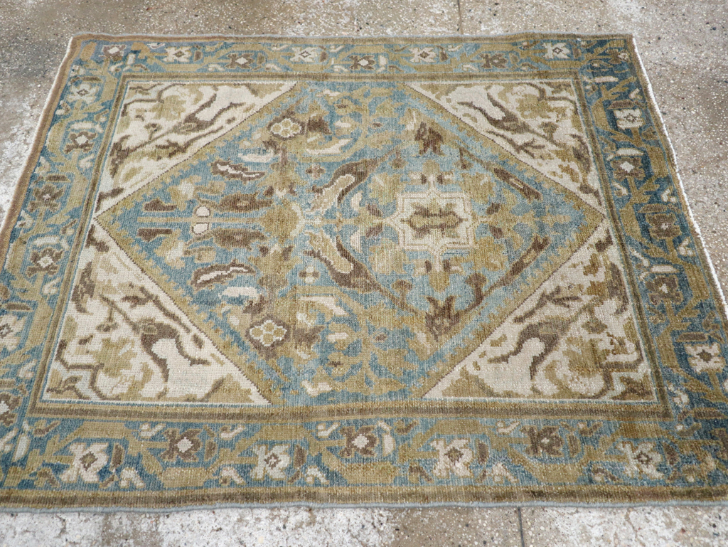 Vintage Persian Malayer Rug, No.21664 - Staging