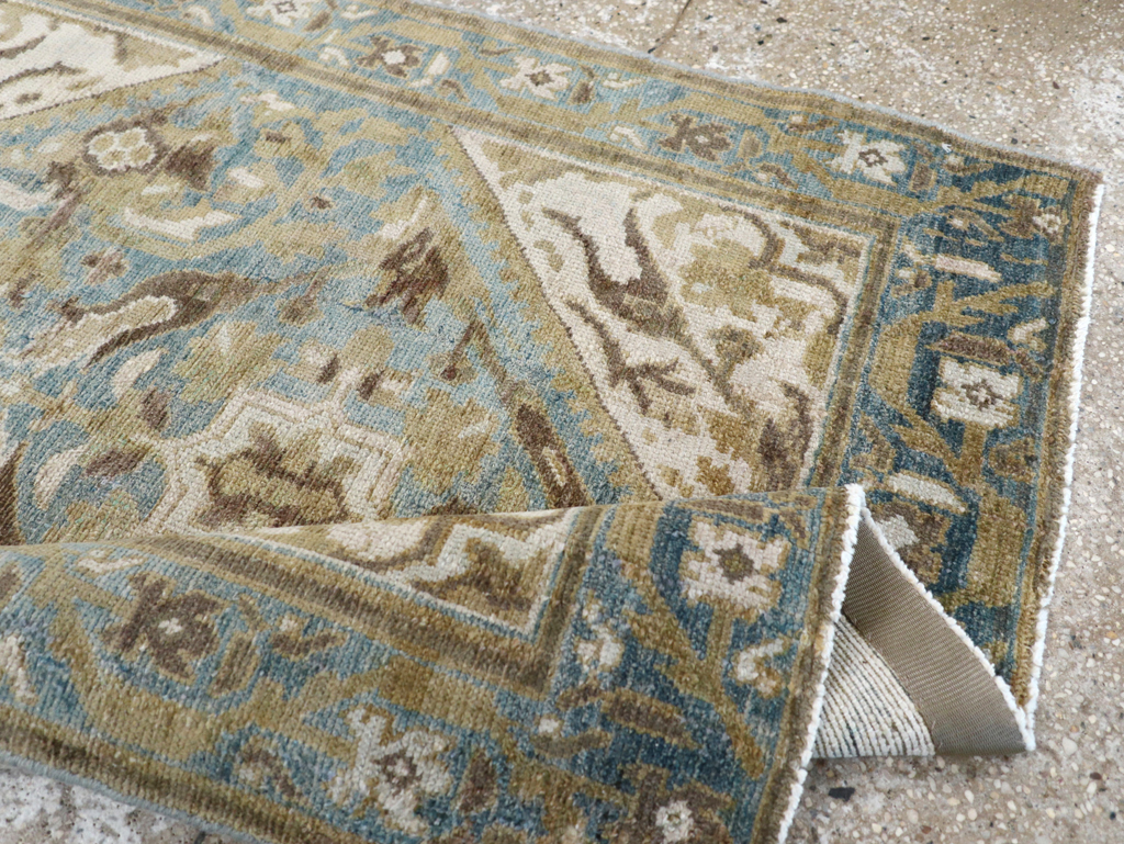 Vintage Persian Malayer Rug, No.21664 - Staging