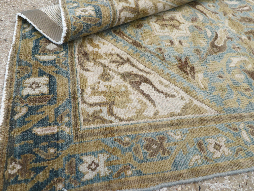 Vintage Persian Malayer Rug, No.21664 - Staging