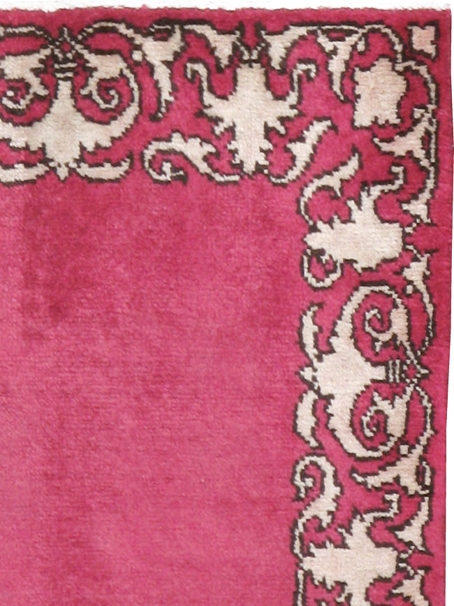 Vintage Persian Tabriz Rug (Pair: 1 of 2), No.21665 - Staging