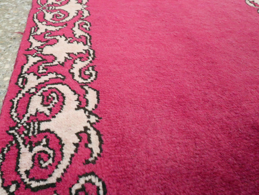 Vintage Persian Tabriz Rug (Pair: 1 of 2), No.21665 - Staging