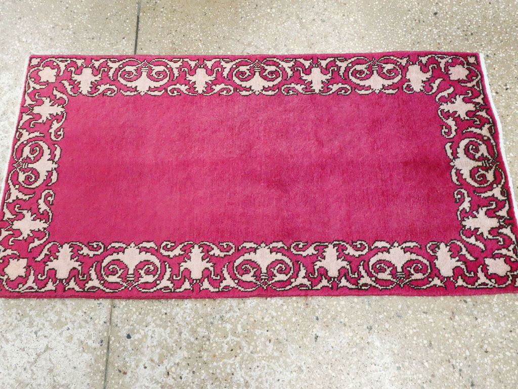 Vintage Persian Tabriz Rug (Pair: 1 of 2), No.21665 - Staging
