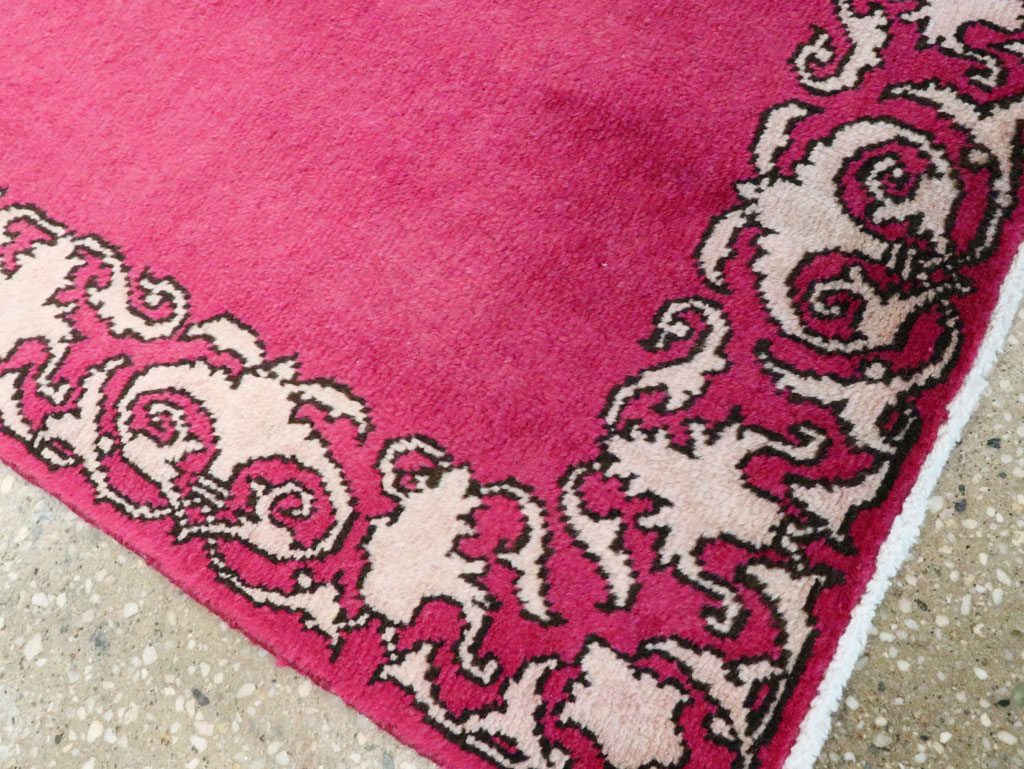 Vintage Persian Tabriz Rug (Pair: 1 of 2), No.21665 - Staging