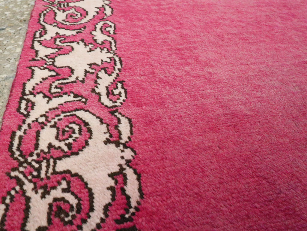 Vintage Persian Tabriz Rug (Pair: 2 of 2), No.21666 - Staging