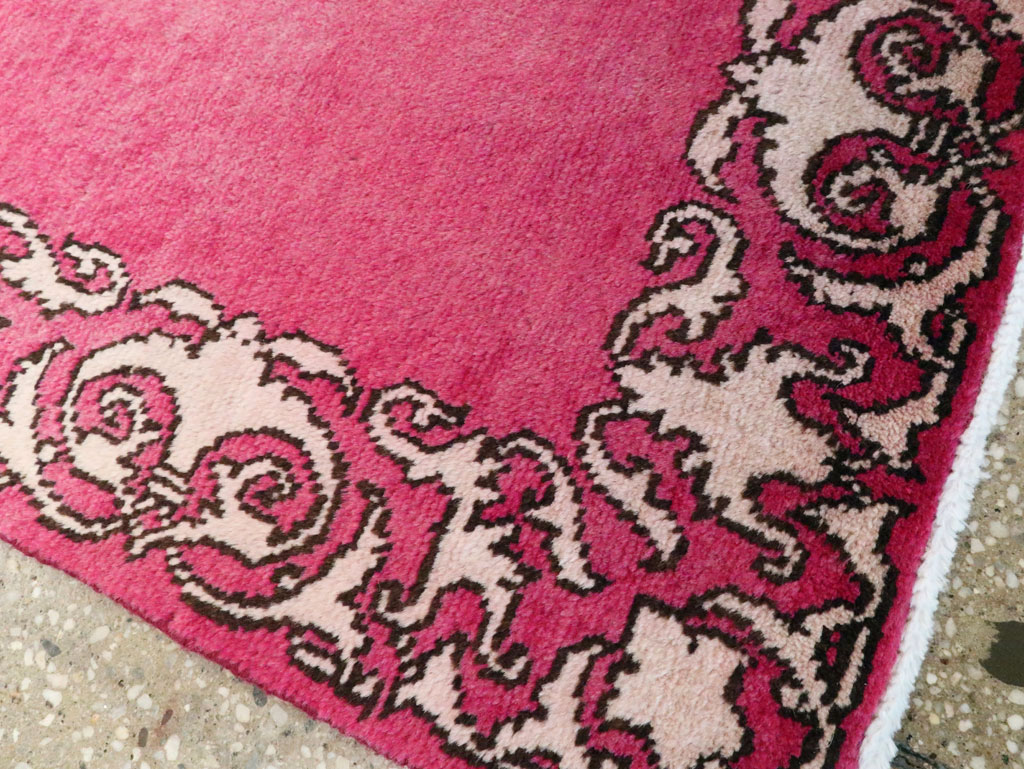 Vintage Persian Tabriz Rug (Pair: 2 of 2), No.21666 - Staging