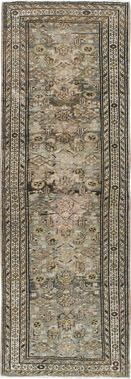 Vintage Persian Malayer Runner, No.21671 - Staging