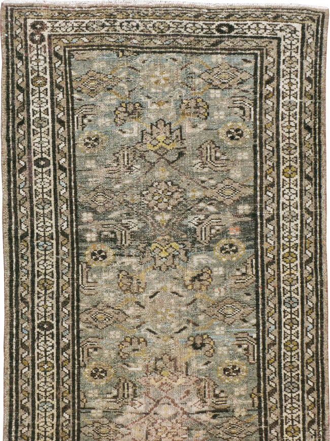Vintage Persian Malayer Runner, No.21671 - Staging