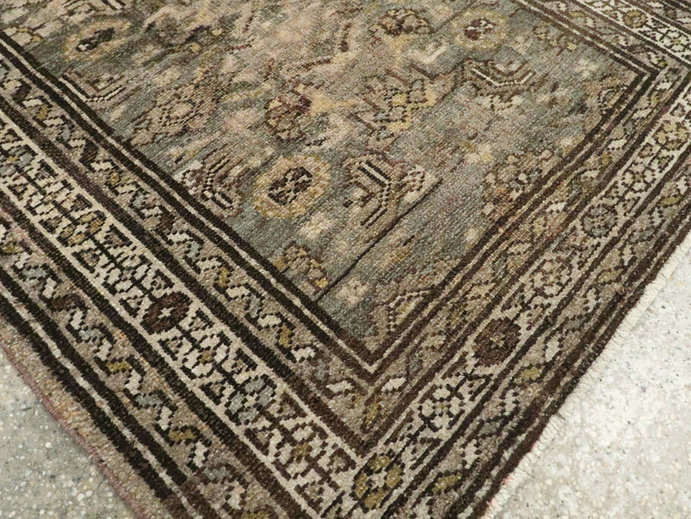 Vintage Persian Malayer Runner, No.21671 - Staging