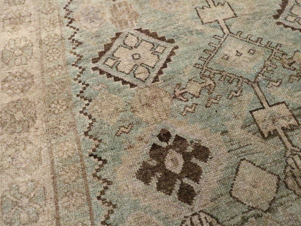 Antique Persian Kurdish Bidjar Rug, No.21672 - Staging