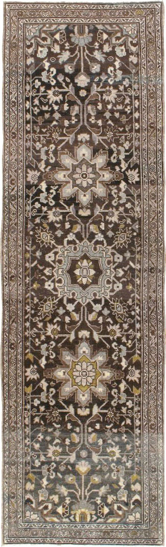 Vintage Persian Malayer Runner, No.21675 - Staging