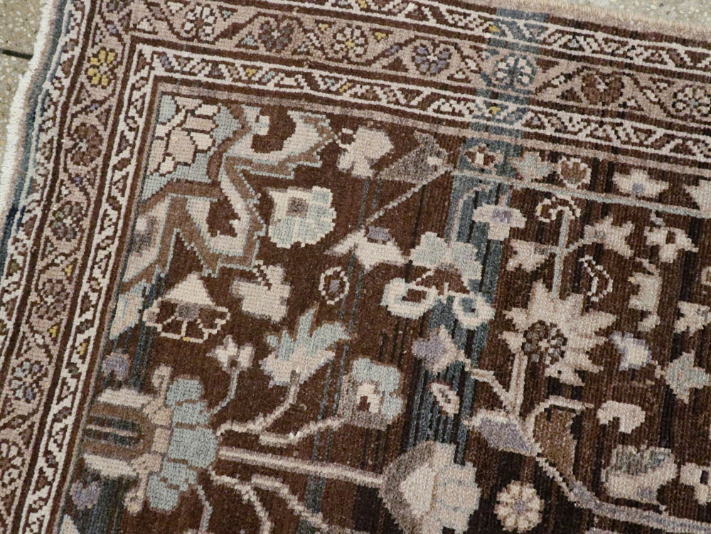 Vintage Persian Malayer Runner, No.21675 - Staging