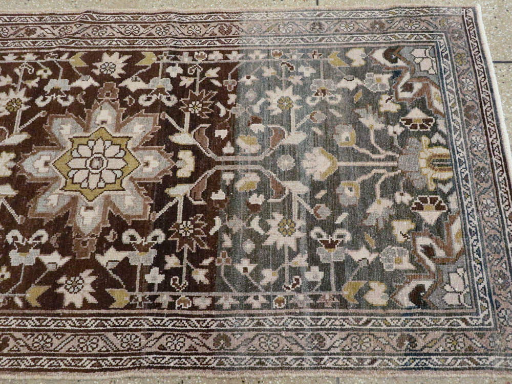 Vintage Persian Malayer Runner, No.21675 - Staging