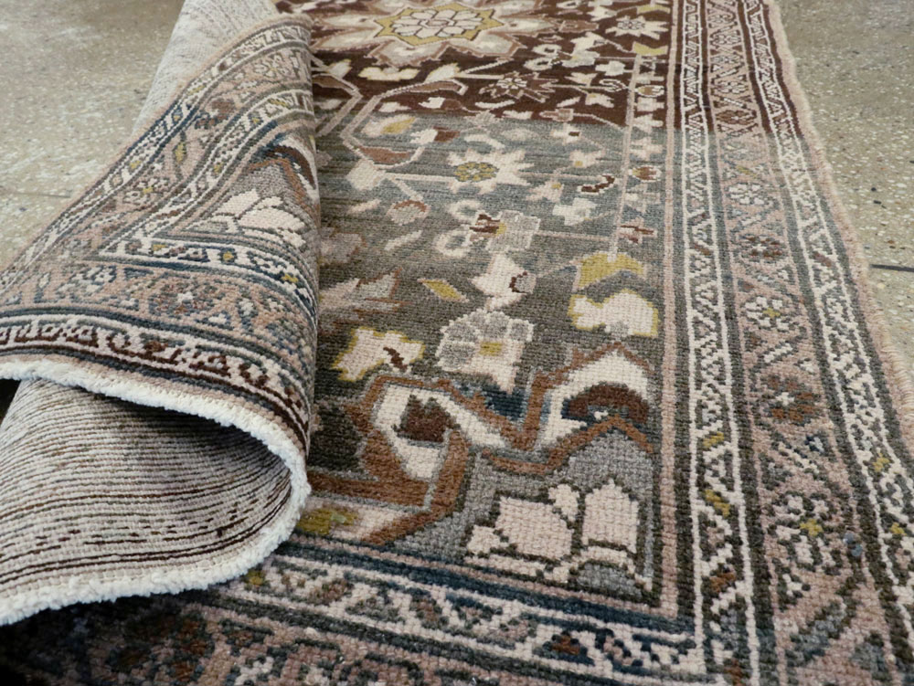 Vintage Persian Malayer Runner, No.21675 - Staging