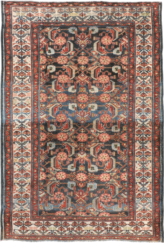 Vintage Persian Malayer Rug, No.21688 - Staging
