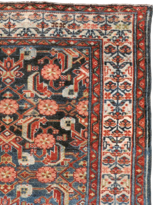 Vintage Persian Malayer Rug, No.21688 - Staging